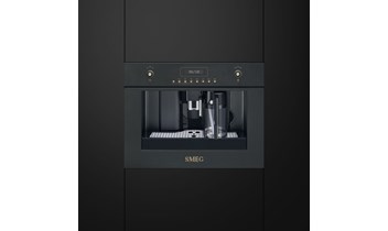 SMEG Kompakt-Kaffeevollautomat, Nostalgie, CMS8451A, 45 cm, Anthrazit