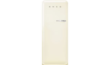 SMEG 50's Style, Stand-Kühlschrank, FAB28LCR5, 60 cm, Linksanschlag, Creme