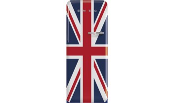 SMEG 50's Style, Stand-Kühlschrank, FAB28LDUJ5, 60 cm, Linksanschlag, Union Jack